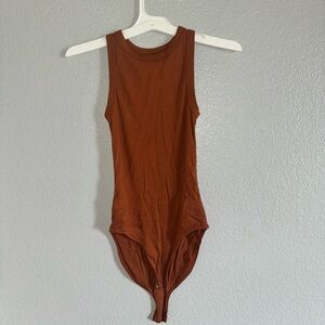 Brown Bodysuit